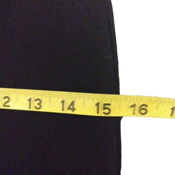 HUE Pull On Stretch Dress Pant Straight Leg Flexible Comfy Business Casual M - Picture 10 of 12